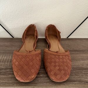 Madewell Woven Leather Flat